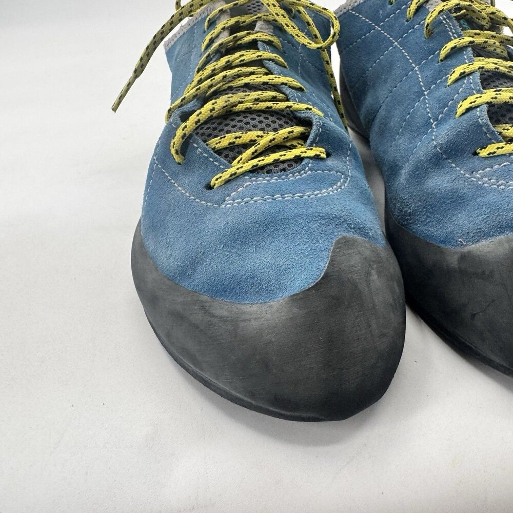 SCARPA Helix Lace-Up Climbing Shoes Blue Men's US 11 45.5 Medium Fast Shipping - Picture 4 of 16